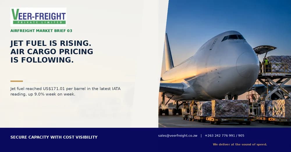 Jet fuel shock: why airfreight cargo prices are rising—and how shippers should respond